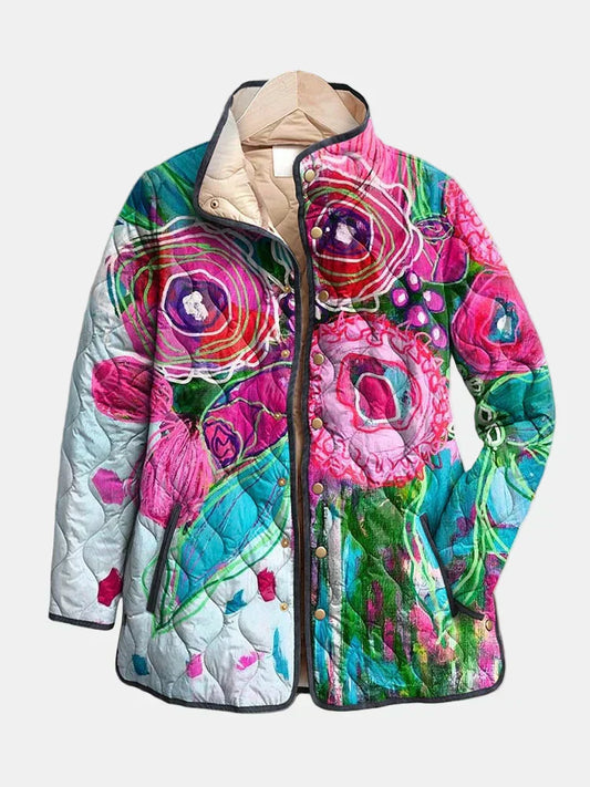 Arianne | Veste Élégante à Motif Floral